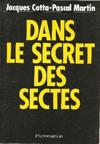 couverture du livre Dans le secret des sectes